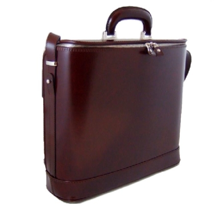 <span class="smallTextProdInfo">[RCF116/15]</span> - Raphaello Laptop Bag 15 in cow leather - Radica Coffee