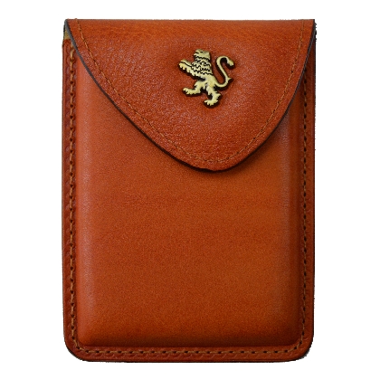 Cardholder B061 in cow leather - Bruce Orange