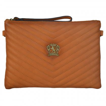 Rufina B253/28 Woman Bag in cow leather - Bruce Orange