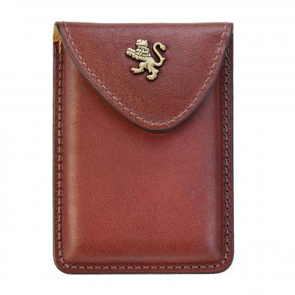 Cardholder B061 in cow leather - Bruce Chianti