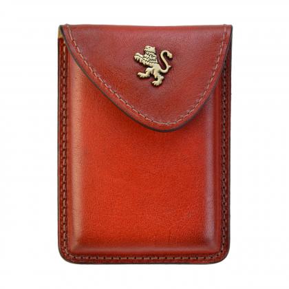 Cardholder B061 in cow leather - Bruce Cherry