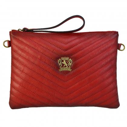 Rufina B253/28 Woman Bag in cow leather - Bruce Cherry