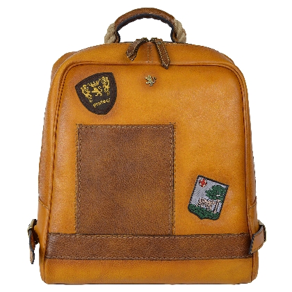 <span class="smallTextProdInfo">[B102]</span> -  - Firenze Laptop Backpack in cow leather B102