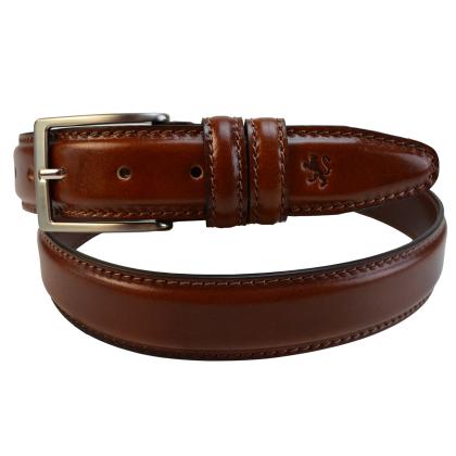 Ezio Belt B007/T in cow leather - Bruce Brown