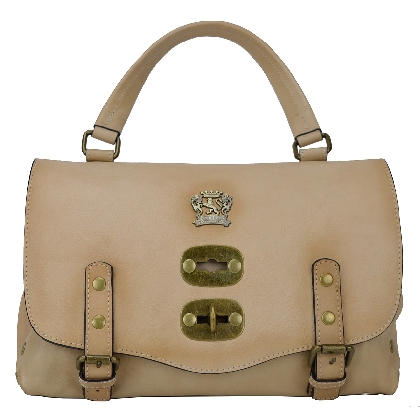 Woman Bag Castell'Azzara Small in cow leather - Bruce White