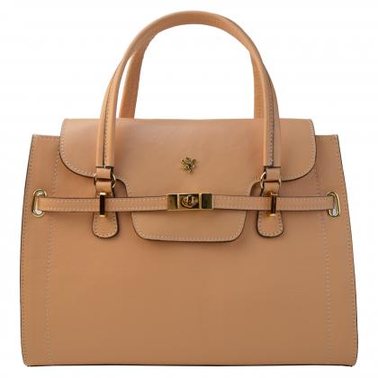 Baratti Borsa a Mano B305 in Vera Pelle - Bruce Rosa