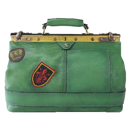 Handbag San Casciano in cow leather - Bruce Green