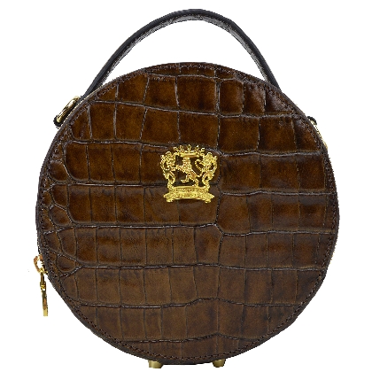 Troghi K188 Tote Bag in cow leather - Troghi K188 Cofee