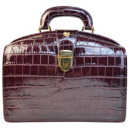 Miss Brunelleschi King Woman Bag in cow leather - King Chianti
