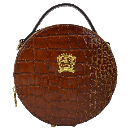 Troghi K188 Tote Bag in cow leather - Troghi K188 Brown