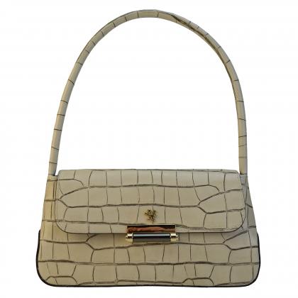 Barchetta K290 Lady Bag in cow leather - King White