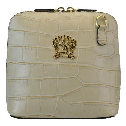 Volterra K467 Lady Bag in Genuine Leather - King White