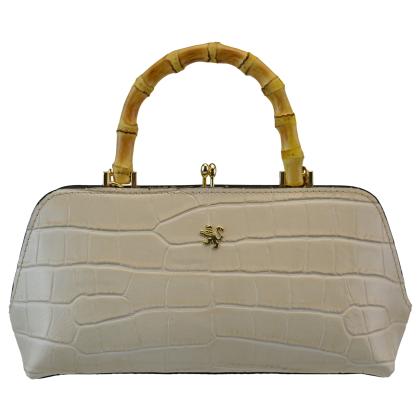 Candeli Handbag K565 in genuine leather - King White