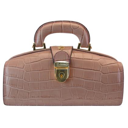 Lady Brunelleschi King Woman Bag in cow leather - King Pink