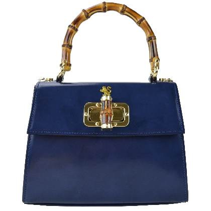 Castalia R298/26 Lady Bag in cow leather - Radica Blue