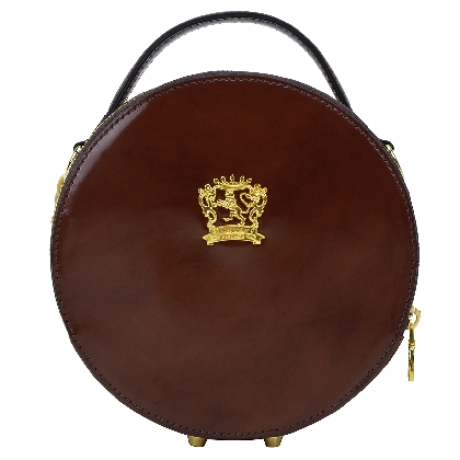 Troghi R188 Tote Bag in cow leather - Troghi R188 Coffee