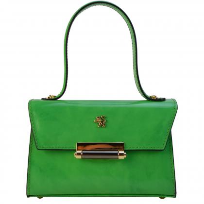 Miss Impruneta R146 Lady Bag in cow leather - Radica Emerald