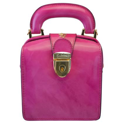 Brunelleschi R120/L Handbag in cow leather - Radica Fuchsia