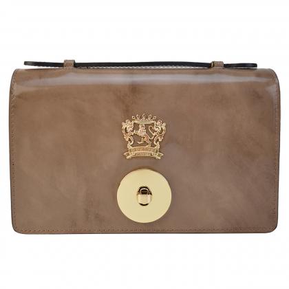 Le Falle R194 Lady bag with chain shoulder - Radica Grey