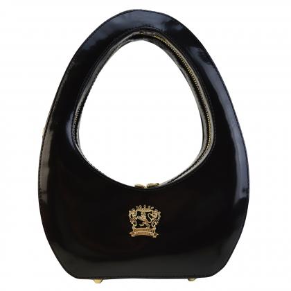 Lucca Mini R618/24 Lady Bag in cow leather - Radica Black