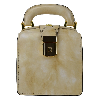 <span class="smallTextProdInfo">[RPA120/L]</span> - Brunelleschi R120/L Handbag in cow leather - Brunelleschi R120/L White