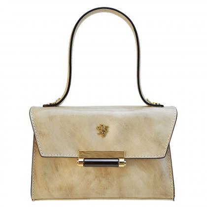 Miss Impruneta R146 Lady Bag in cow leather - Radica ホワイト