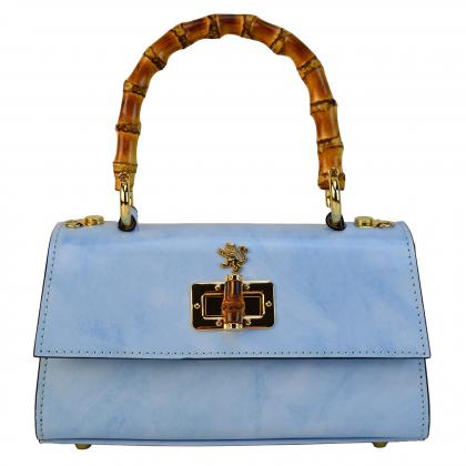 Castalia R298/20 Lady Bag in cow leather - Radica Sky Blue
