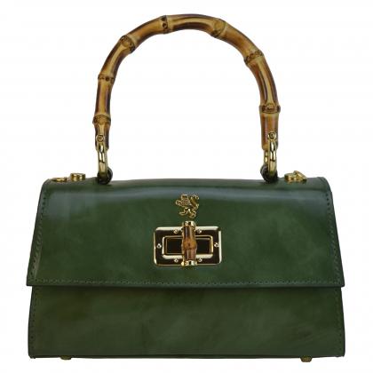 Castalia R298/20 Lady Bag in cow leather - Radica Dark Green