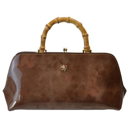 Candeli Lux Handbag V565/27CH in patent calfskin